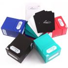 Standard Deck Blocks with Double Dividers | 5 Pack Boxes - White Blue Black Red & Green, 80+ Double Sleeved Cards