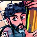 Gozer Gozarian's face, from the token by InklinCustoms