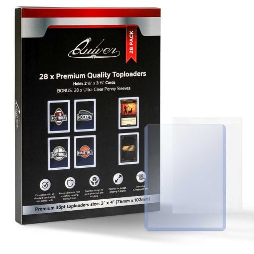 football card sleeves and top loaders Platinum Protectors Premium Toploaders for Trading Cards for gaming cards Nixitlo 200 Top Loaders for